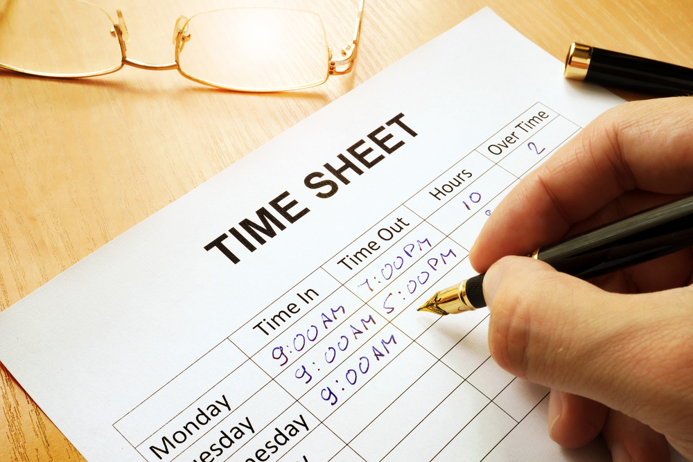 time tracking, time sheet